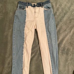 Pacsun color block jeans